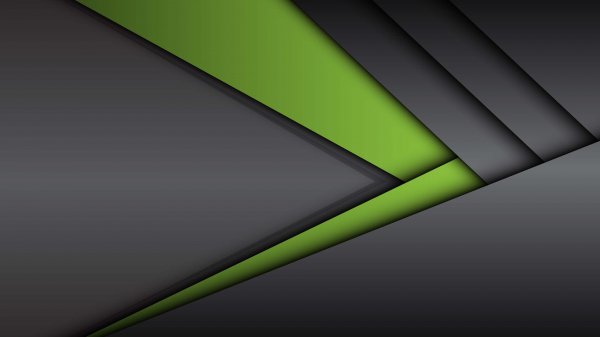 Green-gray-geometric-modern-background