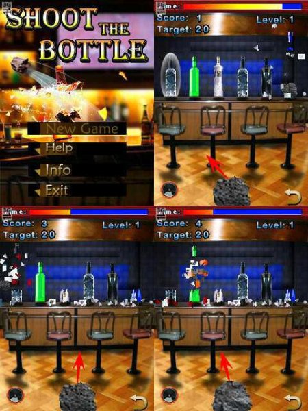 Shoot the Bottle 360x640 N97