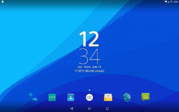 Digital Clock Widget Xperia v6.0.1.401 [Premium]