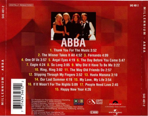 ABBA - Millenium Edition 2000 (3)