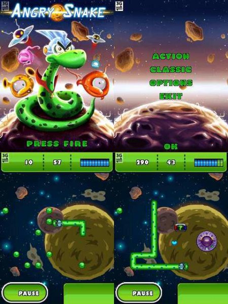 Angry Snake 240х320