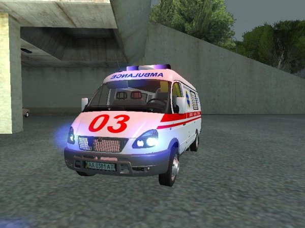 Scoraja GAZel 32213 (ambulan) - GTA SA