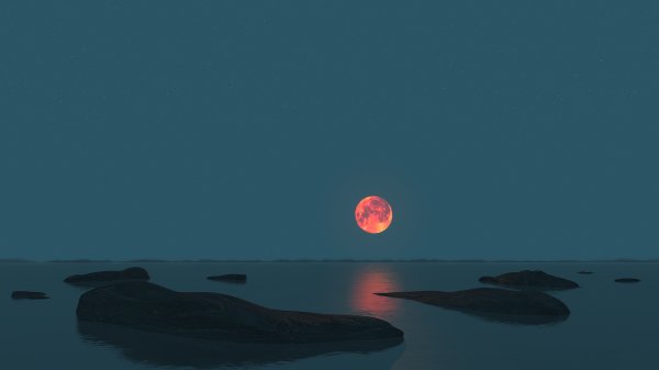 Пейзаж Космос Фантастика