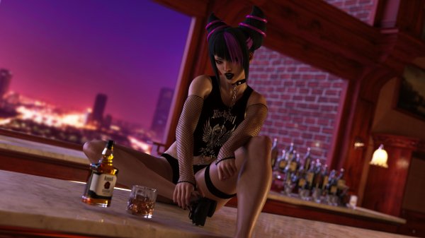 Goth Girl Juri