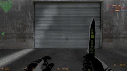 v knife
