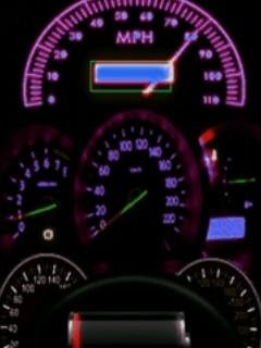 Neon speedmeter анимация