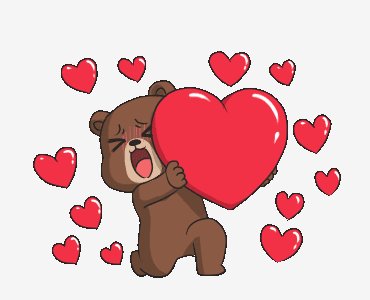 LINE - New Raikuma 1 Example with GIF Animation
