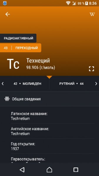 Периодическая таблица Менделеева PRO-1-70