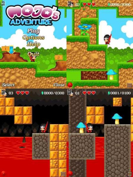 Mojos Adventure 240x320