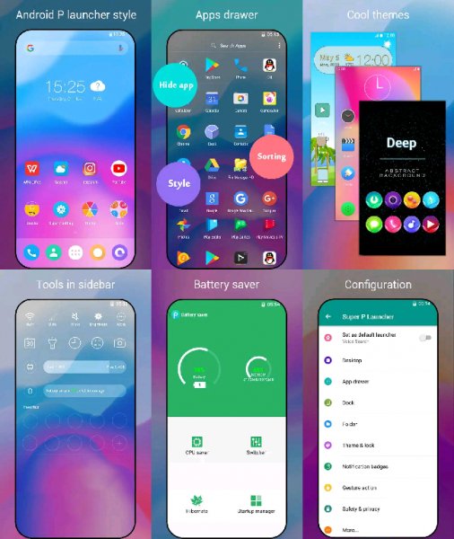 Super P Launcher for P9 5.0 Premium