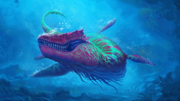 Fantasy Sea Monster