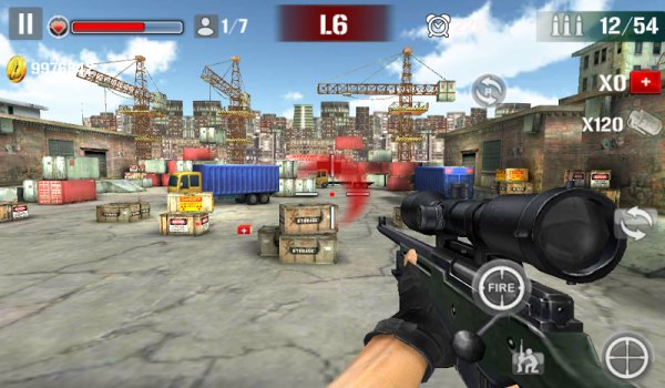 Sniper Shoot Fire War 1.2.5 MOD:Mod Money