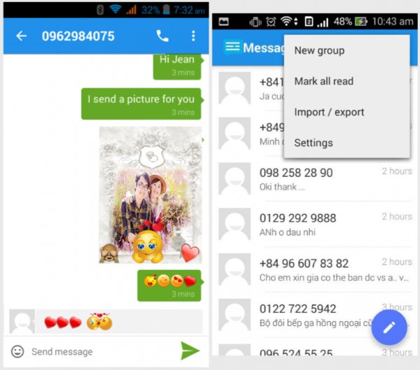 Messaging SMS Pro 1.0.02