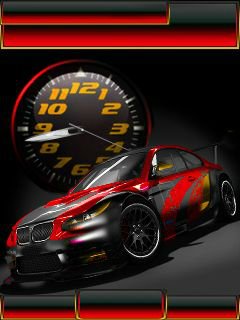 Red bmw часы