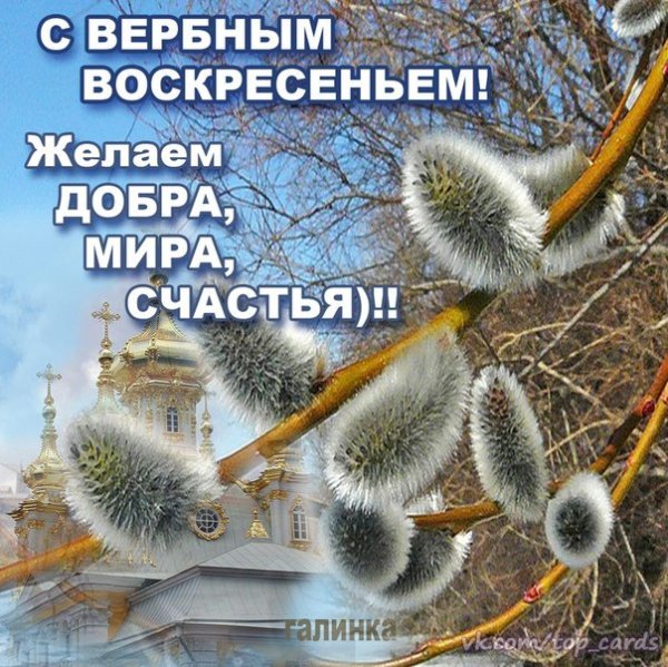 С Благовещением