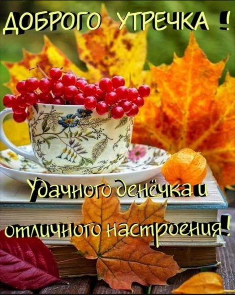 Доброго утречка