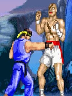 Street Fighter 2 Ryu VS Sagat