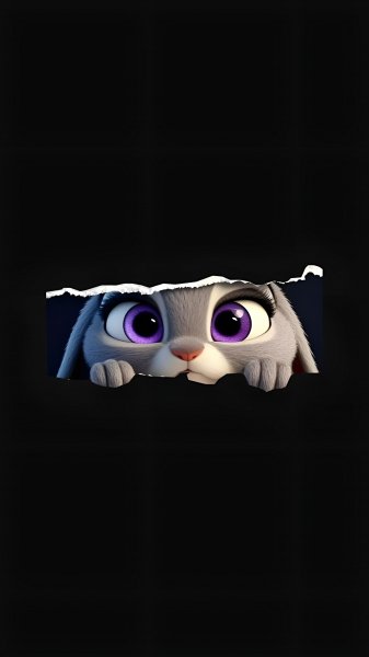 Cartoon-black-background-rabbit-eyes-141025