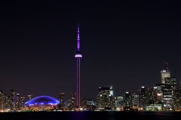 Toronto en la noche