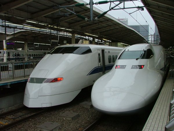 Shinkansen series 300 and 700