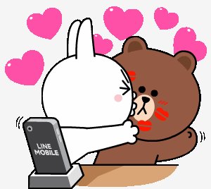 Cony Brown Sticker - Cony Brown Love - Discover &amp; Share G