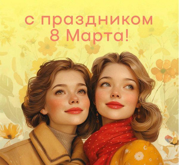 С праздником 8 Марта!