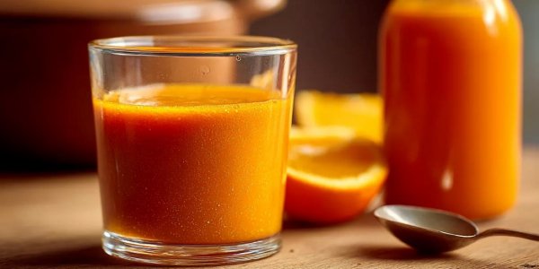 Тыквенно-морковный сок с цитрусами