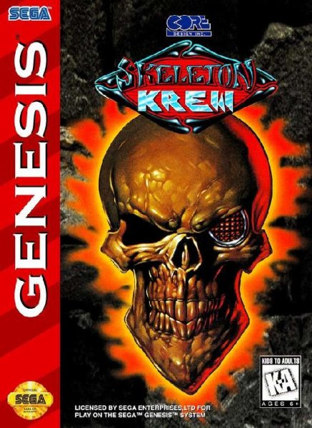 Skeleton Krew [Rus] (SEGA MD GEN 16bit)