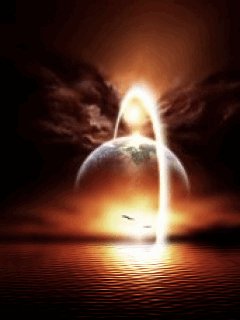 Sunset planet