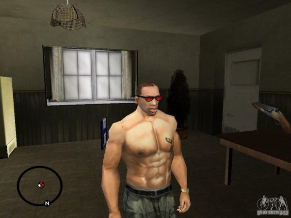 Белокожий Cj для GTA San Andreas