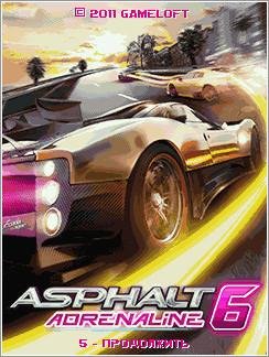 (Rus) Asphalt 6 Adrenaline 320x240 S60