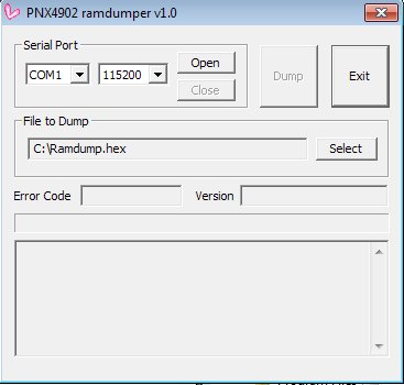 PNX4902 ramdumper v1.0