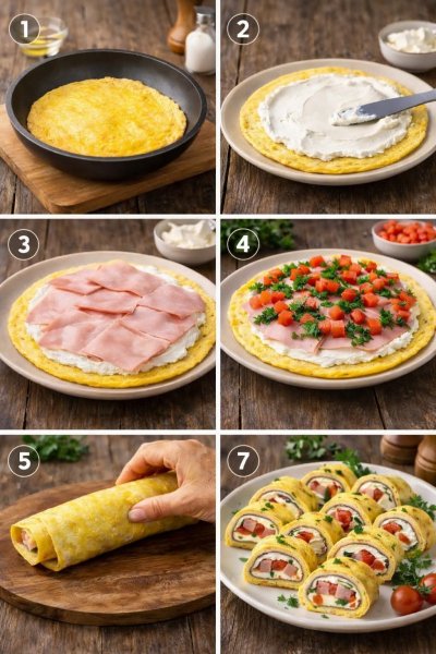 Яичный Рулет