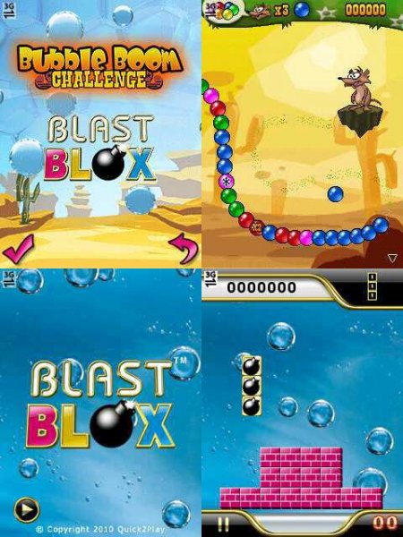 2 in 1 Bubble Blaster SE 240x320