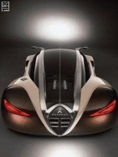 Peugeot car анимация
