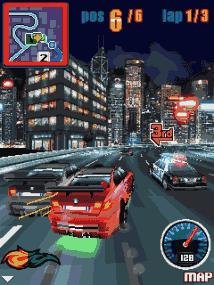 3D NitroStreet Racing Nokia 360x640