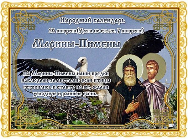 Открытка марины пимены
