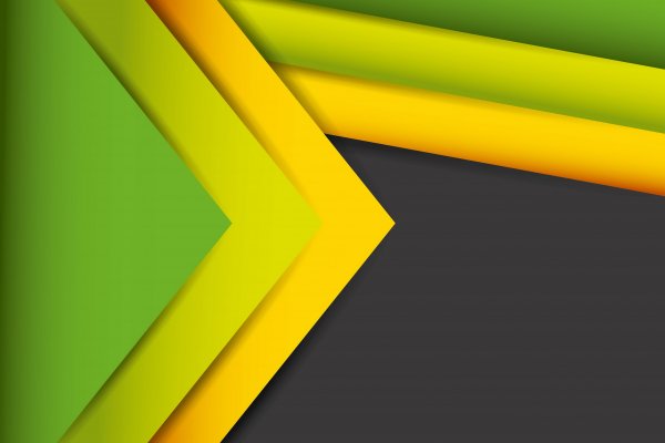 Green-yellow-geometry-layers-background