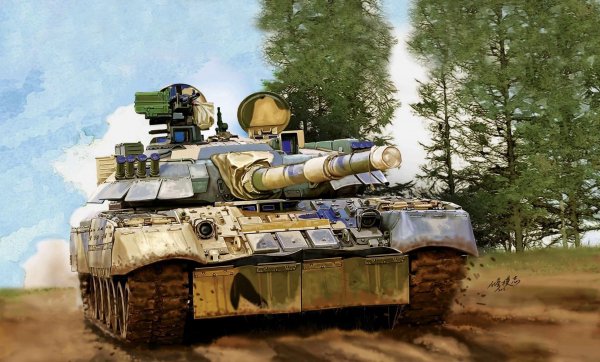 Russian T-80UE-1 Main Battle Tank (Copy)