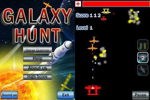 Galaxy Hunt 360x640 N97