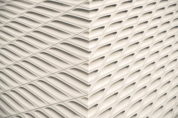 White-modern-geometric-facade-structure-pattern