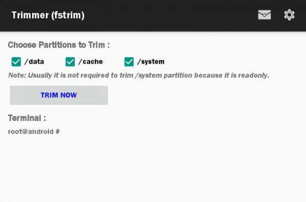 Trimmer fstrim 1.34