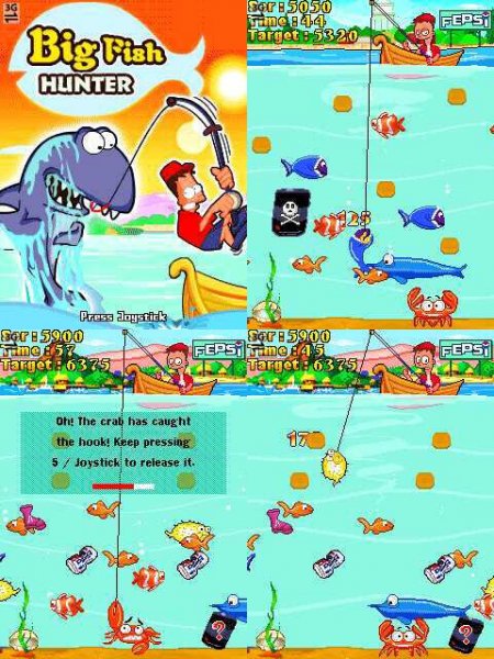 Big Fish Hunter 240x320
