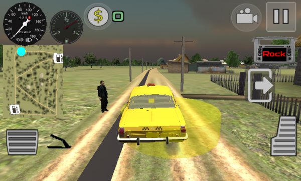 russian taxi sim 3d v1.0.6(mod)
