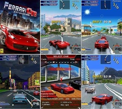 Ferrari GT 2 Revolution RUS Sams 240x320 Hack