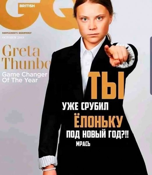 Новогодний протест Греты