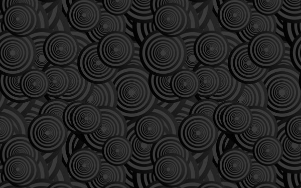 Black-gray-circles-pattern-geometry