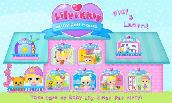 Lily &amp; Kitty Baby House FULL