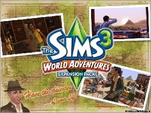The Sims3 world adventures LG GX500 RUS