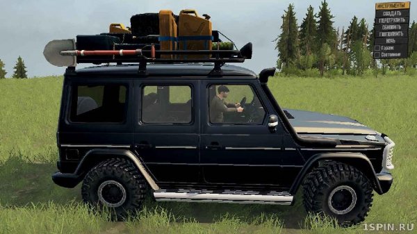 Mersedes Benz G500 v1 2 Для Spintires MudRunner